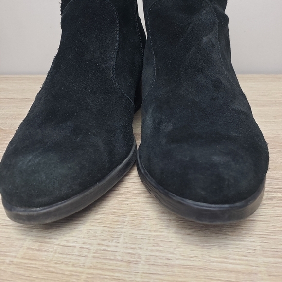 B.O.C Leather Upper Black Ankle Boots - Picture 7 of 11